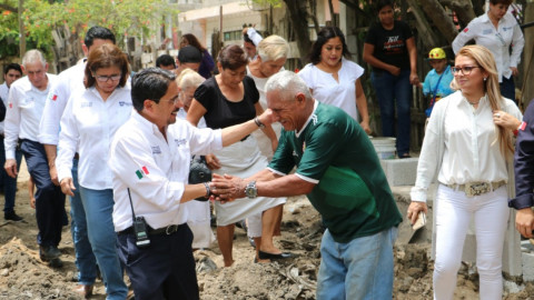 Andrés Zorrilla pone en marcha construcción de dren pluvial