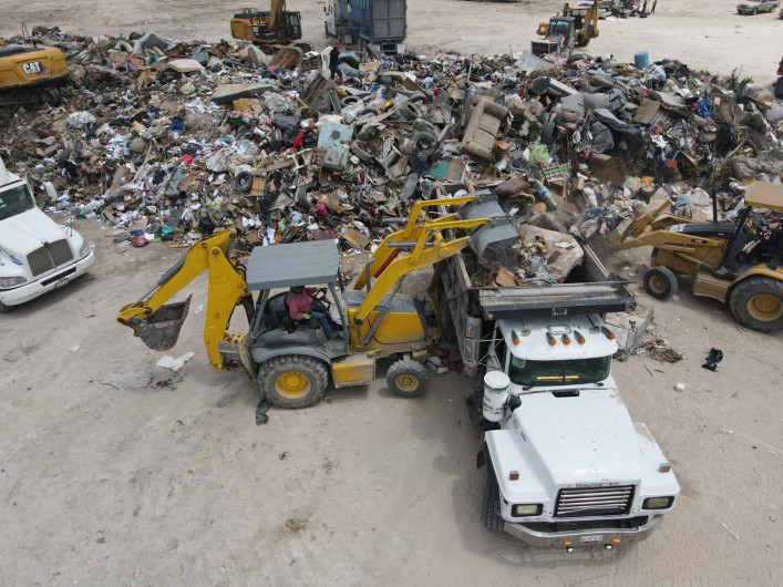 Logró Gobierno de Reynosa extraordinario confinamiento de más de 2,000 toneladas de desechos