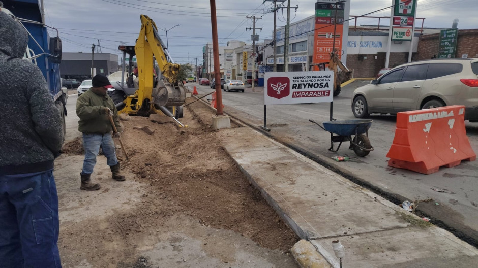 Modifica vialidades el Gobierno de Reynosa para lograr movilidad Imparable