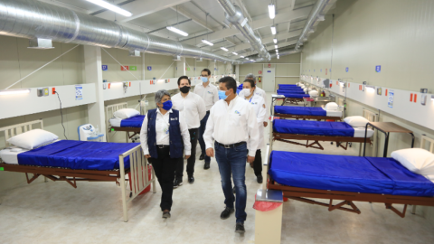 Entrega Gobernador Hospitales Temporales COVID-19 en Altamira y Victoria