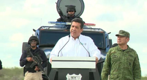Anuncia Gobernador control estricto de autos que circulen en Tamaulipas