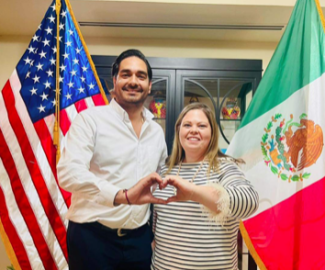 Se reunió Alcalde Carlos Peña Ortiz con la Cónsul General de EU en Matamoros, Brianna Powers 
