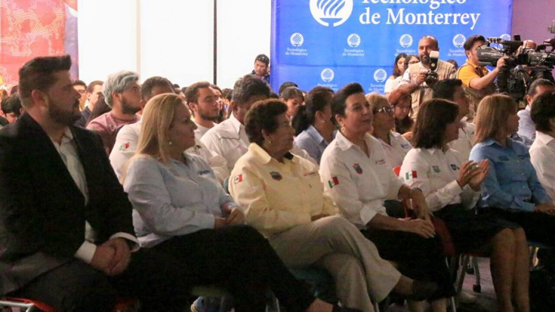 Asiste alcaldesa a evento Reto TAM 2017