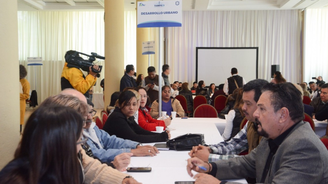 Efectúan en Tampico Foro de Consulta para Elaboración de Plan Municipal de Desarrollo