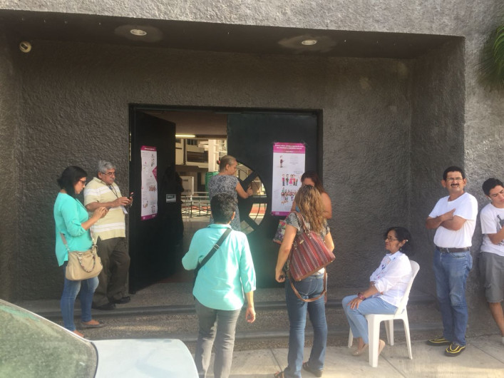 Más de una hora para abrir casilla en la colonia Campbell 