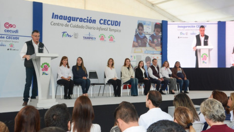 Inaugura DIF Tamaulipas Nuevo CECUDI en Tampico