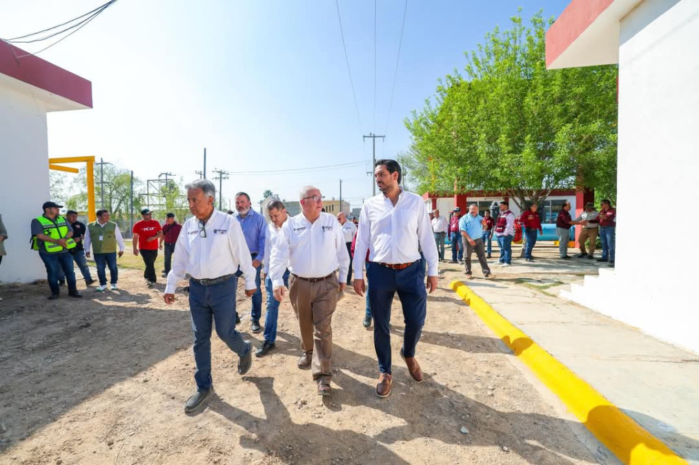 Supervisó Alcalde Carlos Peña Ortiz obras en la Planta Potabilizadora Pastor Lozano