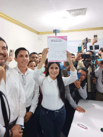 “Estoy lista para ir con todo para recuperar nuestra ciudad”: Lety Salazar