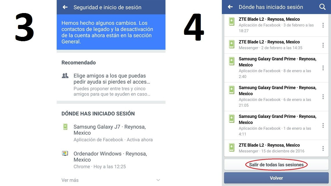 Así sabrás si hay un intruso en tu cuenta de Facebook