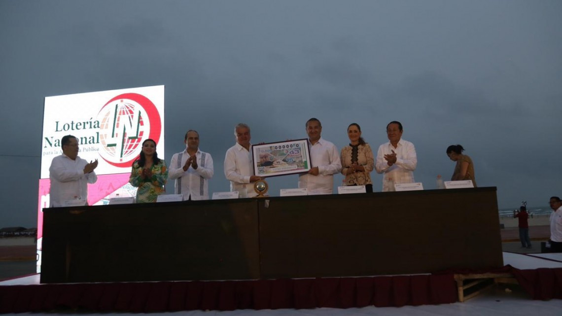 Hace Historia Madero con Sorteo de la Lotería Nacional