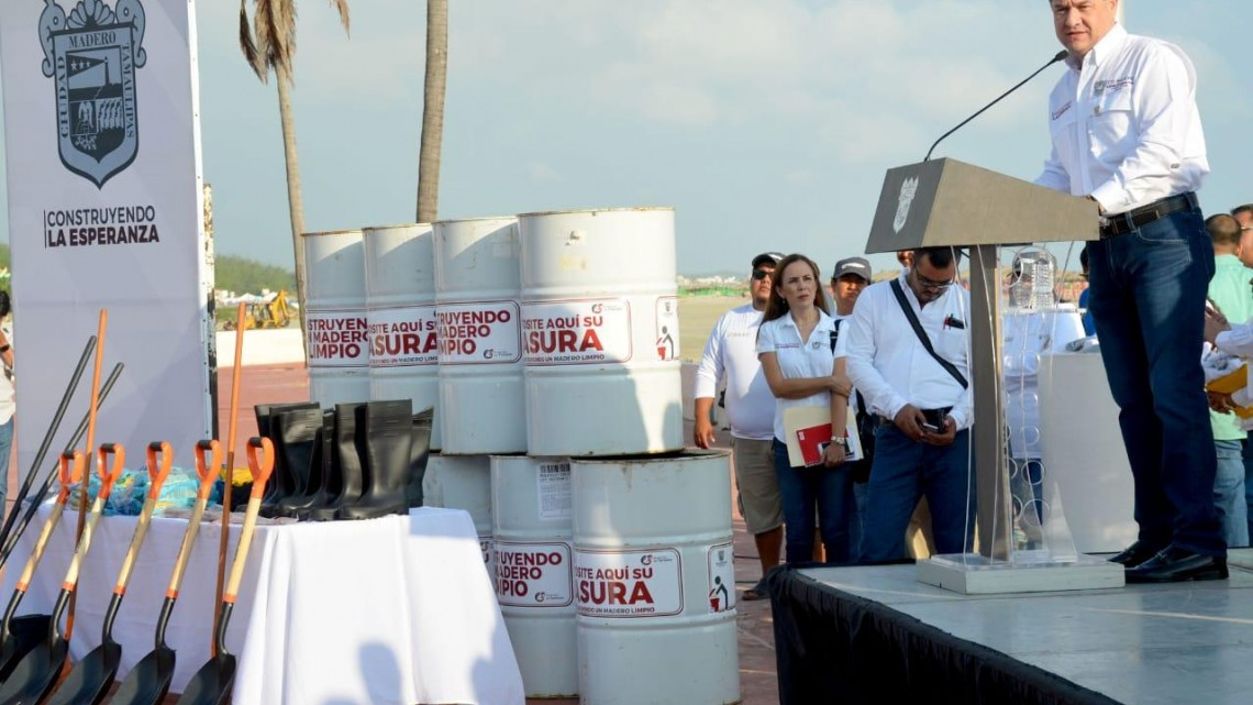 Dotan de equipamiento a cuadrillas de limpieza en Playa Miramar