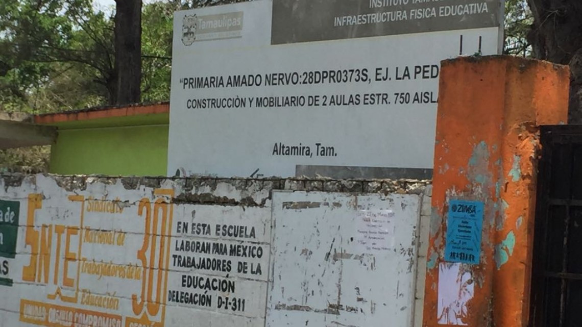 Piden cuentas claras a titular de primaria en Altamira