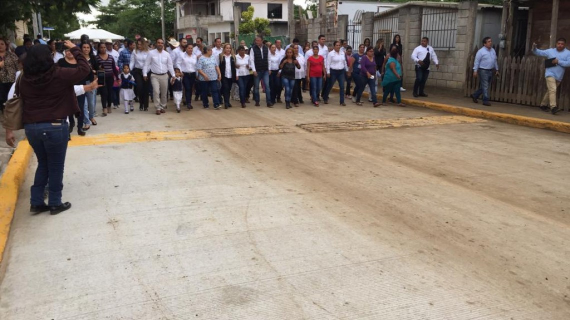 Favorecen la pavimentación de circuitos viales en colonias populares de Altamira