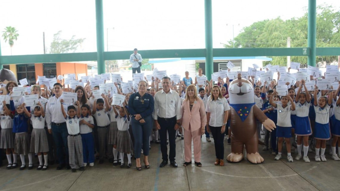 Suma Chucho Nader a más escuelas al programa de limpieza "Tampico Brilla"