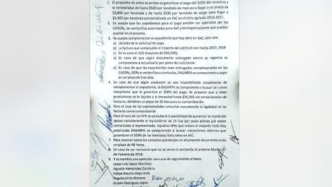 Logran acuerdo SAGARPA y productores para desbloquear carreteras
