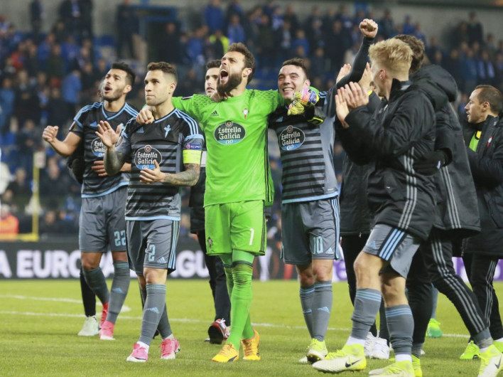 Celta se clasifica para las semifinales de la Europa League