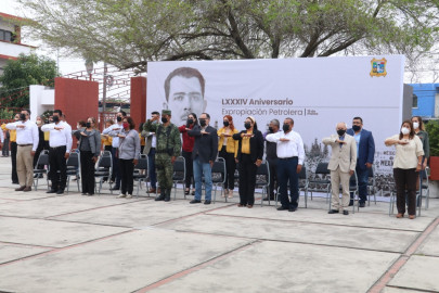 Conmemoran 84 Aniversario de la Expropiación Petrolera impulsada por Lázaro Cárdenas del Río