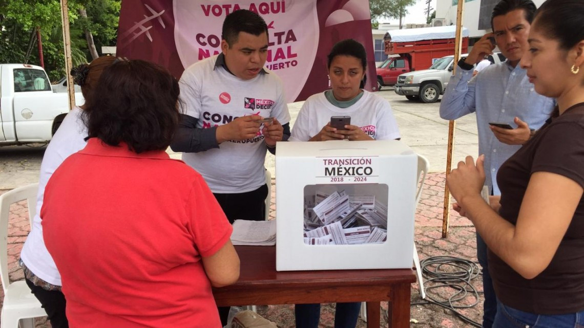 Sin incidentes consulta nacional del NAIM en sur de Tamaulipas 