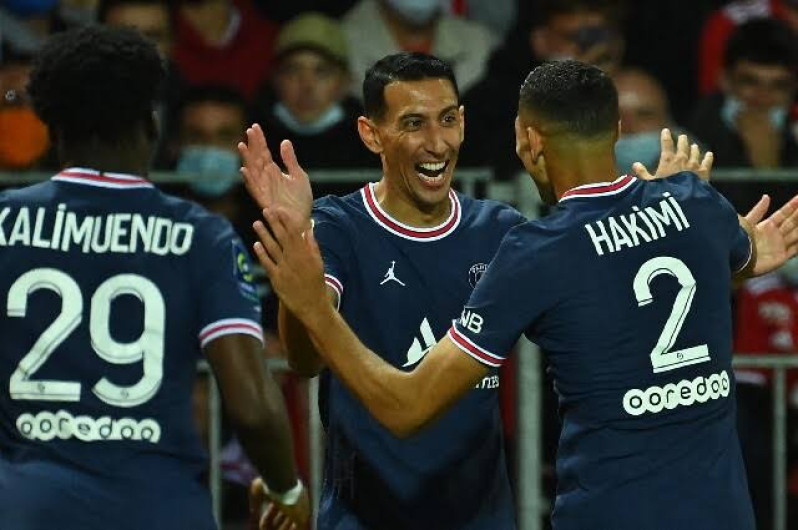 ¡Igualito! Di María hace gol similar al de la final de la Copa América