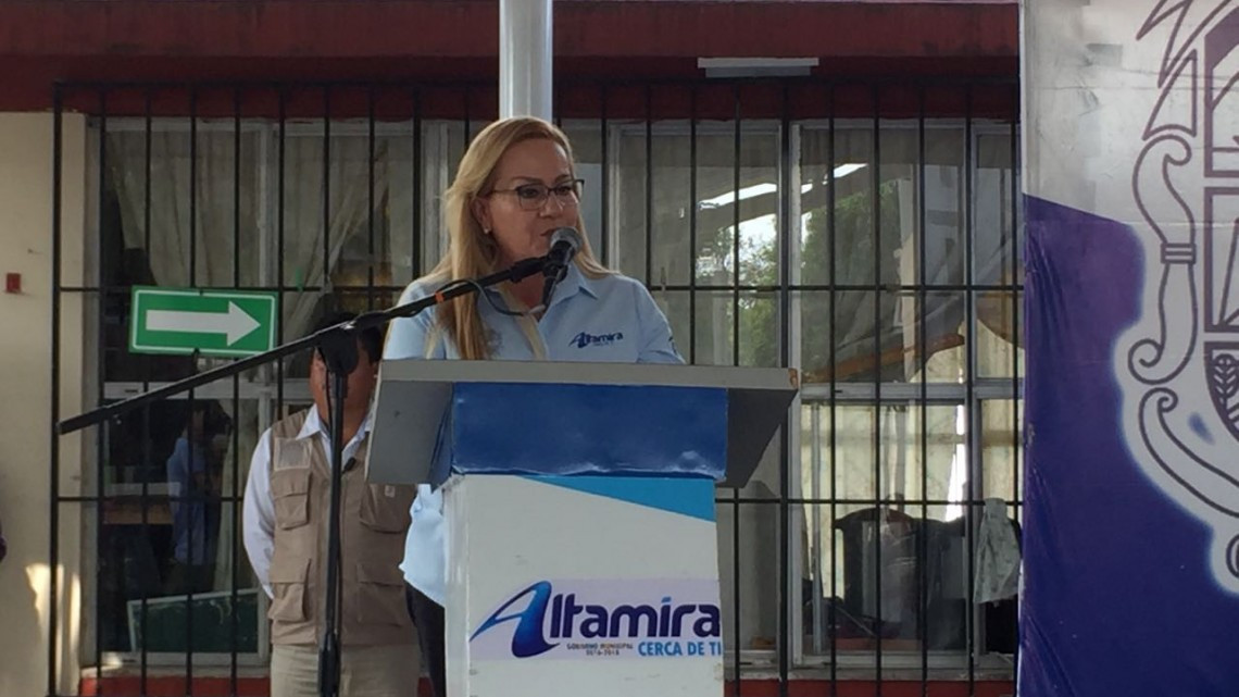 Se realizan obras de beneficio colectivo en Altamira