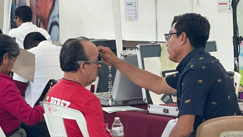 DIF Reynosa concluye jornadas de salud visual