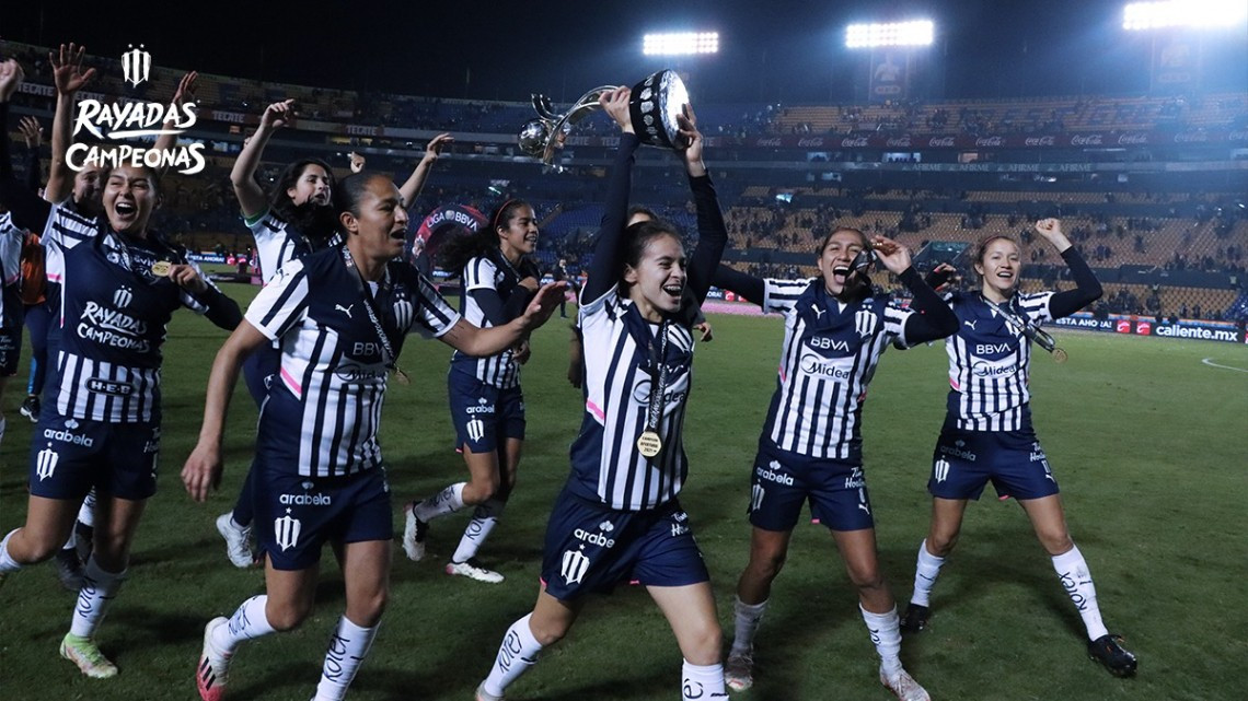 La Liga Mx Femenil ya cuenta con una nueva campeona. Se trata de las Rayadas 