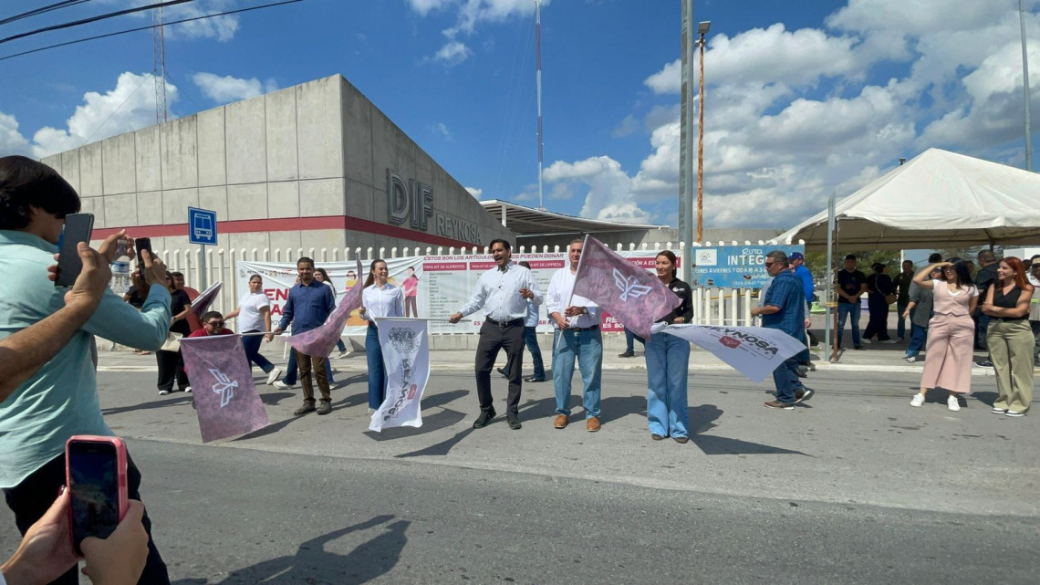Reynosa envía nueva caravana con 27 toneladas de ayuda a Veracruz