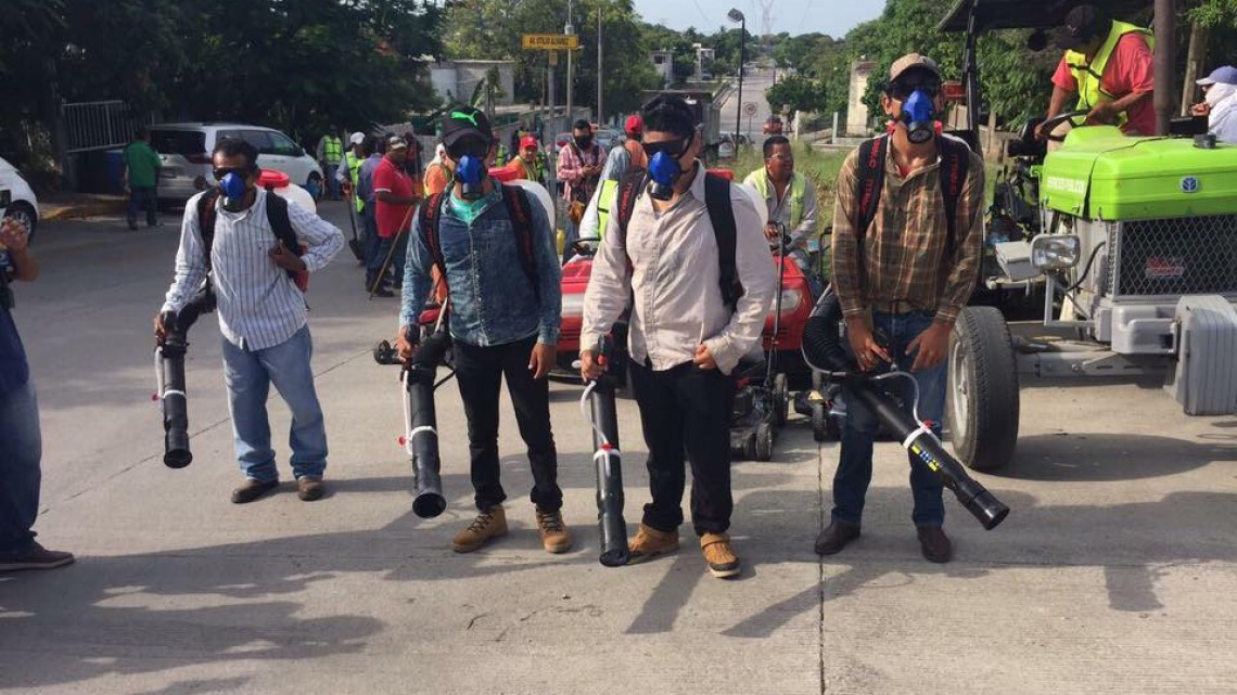 Desarrollo Social realiza campañas de fumigación