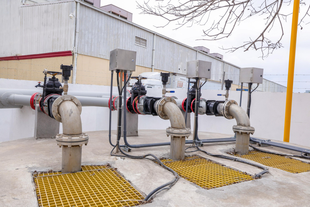 Inauguró Carlos Peña Ortiz rehabilitación de Estación de Bombeo de Aguas Residuales por 8.9 MDP