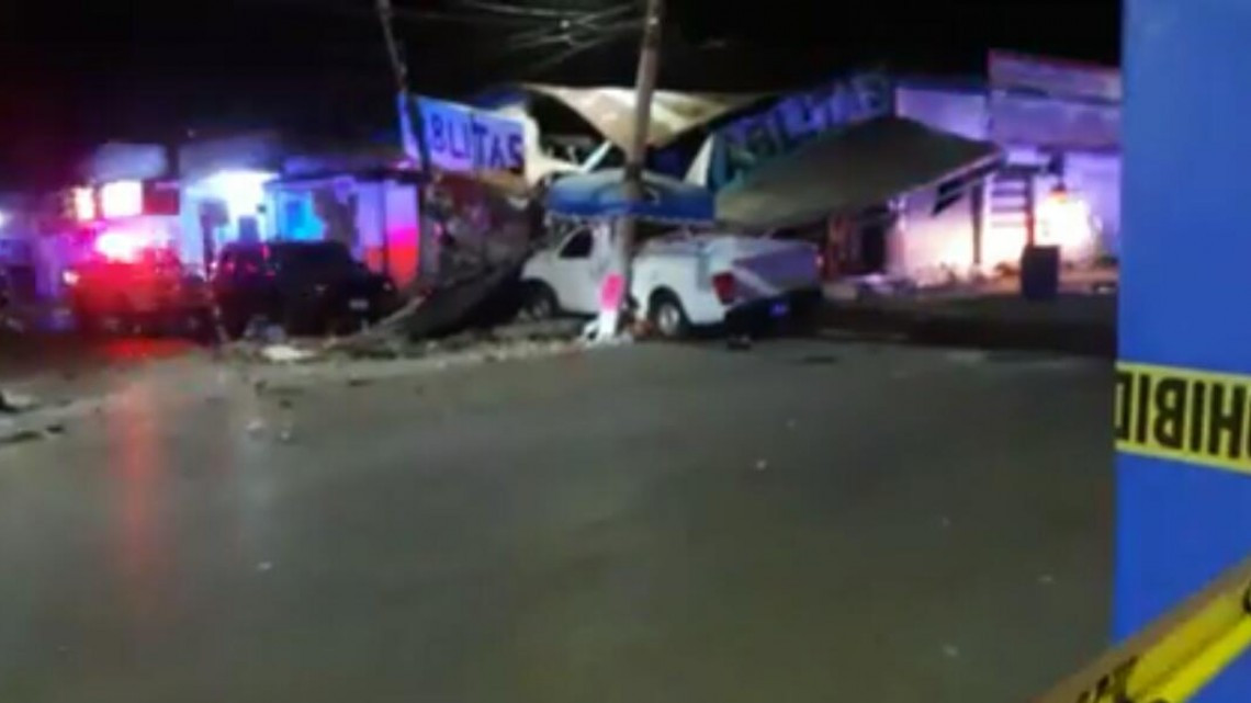 Aparatoso accidente deja dos muertos en Altamira