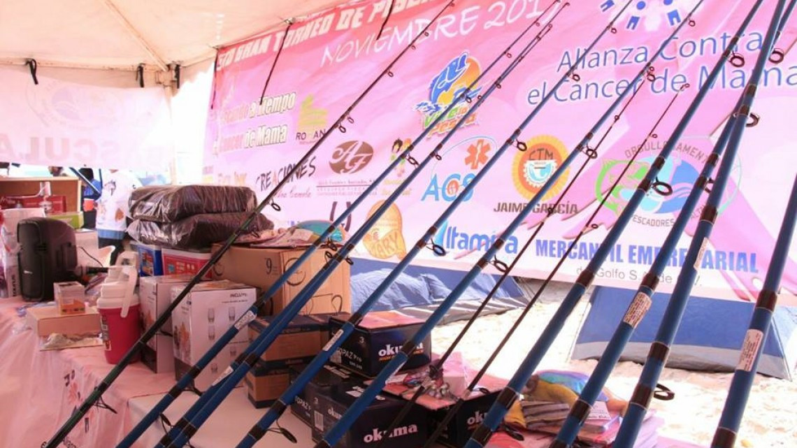 Alcaldesa acude a 5to. Torneo de Pesca