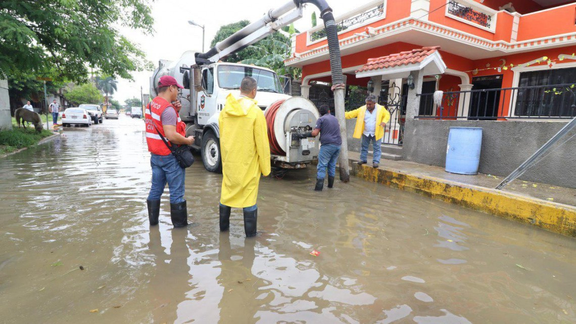 Nada que lamentar en Tampico por remanentes de “Franklin”