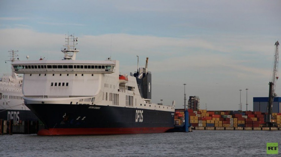 Ferry con 335 personas a bordo se incendia en el Mar Báltico