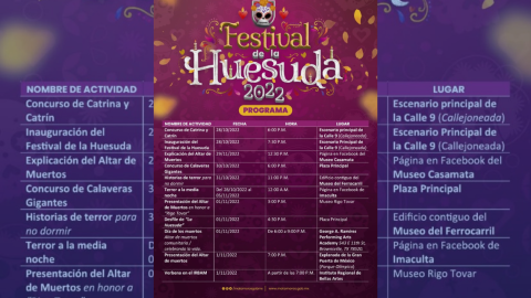 Inaugurará Gobierno de Matamoros Festival de la Huesuda 2022, con callejoneada y concurso de Catrinas 