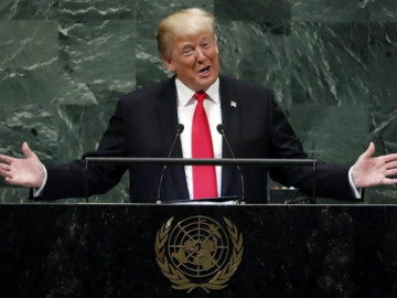 No se reían de mí. Estaban riéndose conmigo: Trump