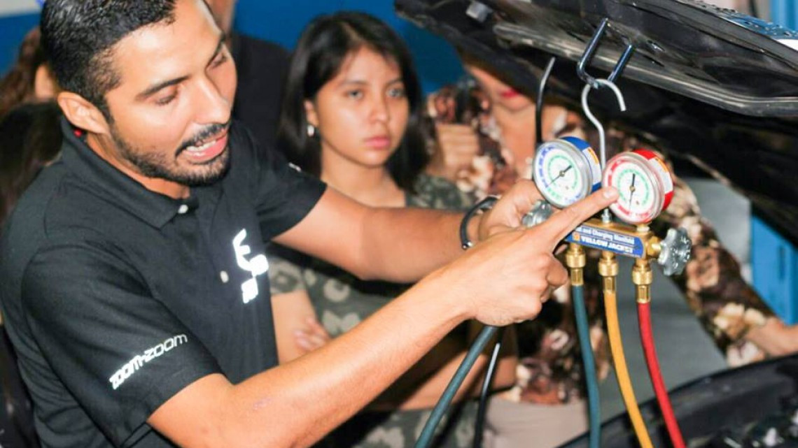 Concluyen talleres de mecánica básica