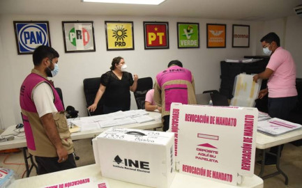 INE Matamoros listo para la jornada electoral del 2 de junio
