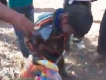 Niños son emborrachados obligatoriamente en festival de Perú 