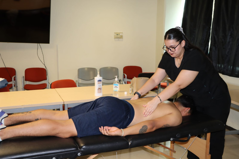 Impartió IMD curso de Fisioterapia Deportiva