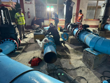 Refuerza Gobierno Municipal bombeo de agua en la Zona Centro