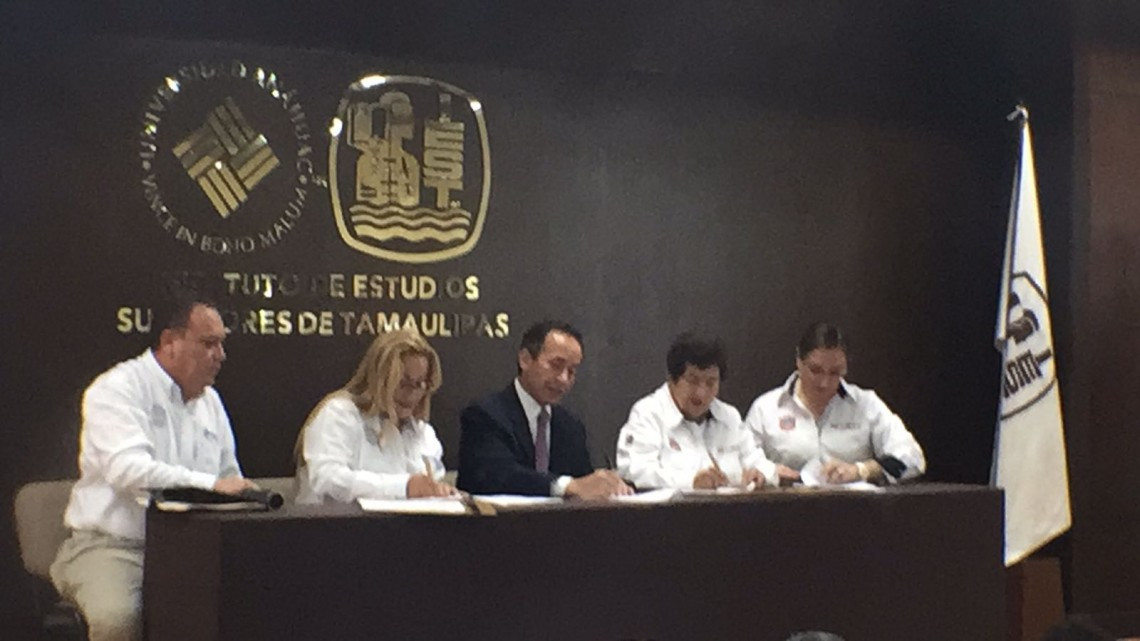 Tampico y Altamira forman convenio de colaboración con el IEST