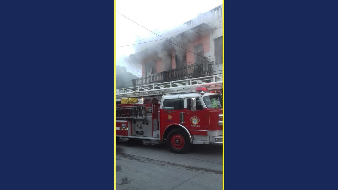 Se incendia casa en zona centro de Tampico