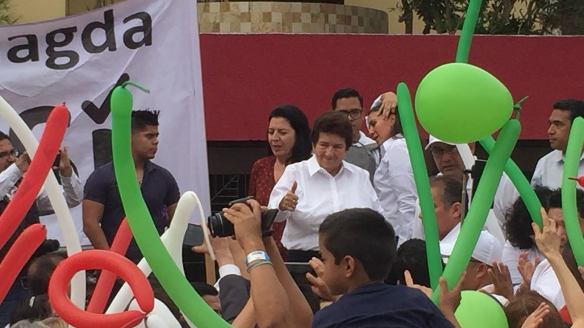 Peraza Guerra se registra como candidata del PRI