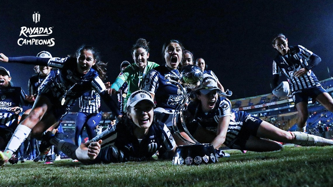 La Liga Mx Femenil ya cuenta con una nueva campeona. Se trata de las Rayadas 