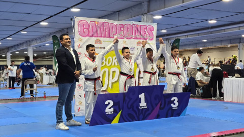 Excelente participación de la Liga Municipal de Taekwondo en el Torneo Nacional