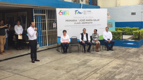 Se invertirán 60 millones de pesos en 40 escuelas de Tampico 