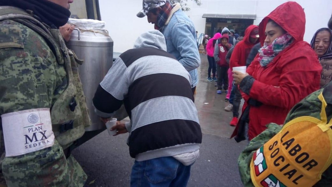 Solo tres albergados en Victoria por bajas temperaturas 