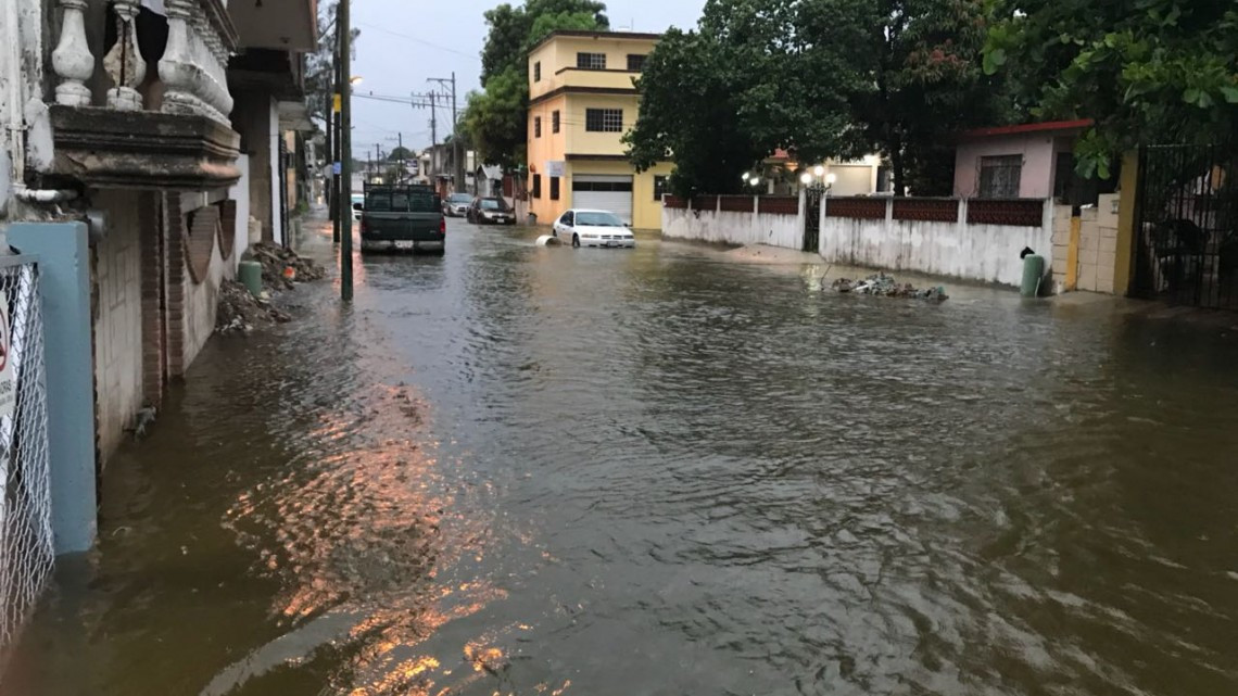 Lluvias desquician sur de Tamaulipas
