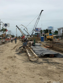 Supervisa SOP proceso de construcción de Puentes Vehiculares