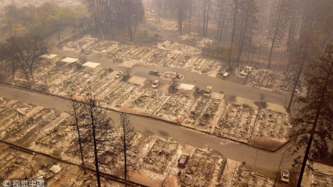 Suman 63 muertos y 631 desaparecidos por los incendios en California